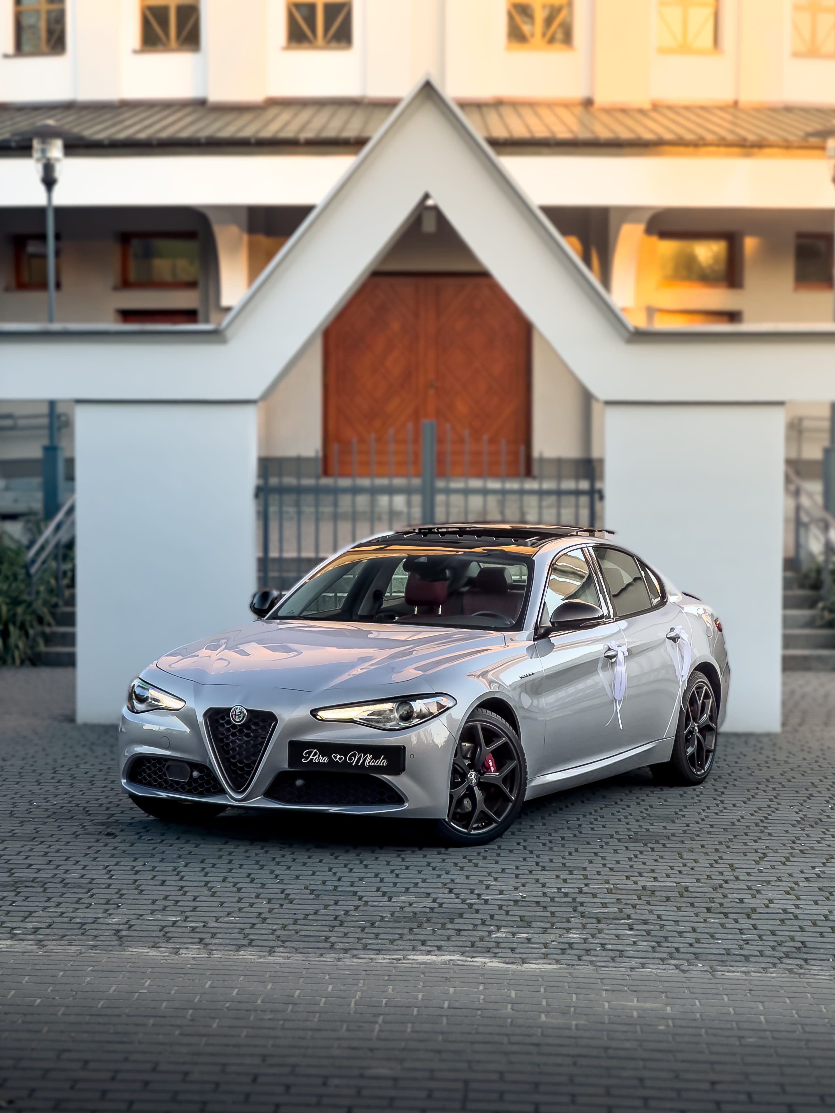 Alfa Romeo Giulia Veloce - samochód do ślubu